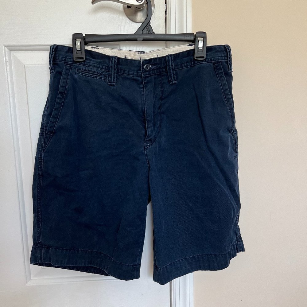 Polo Ralph Lauren | Navy Blue | Relaxed Fit Chino Shorts (Size 32)